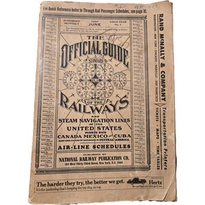 ​The Official Guide of the Railways (June 1967) 100th anniversary